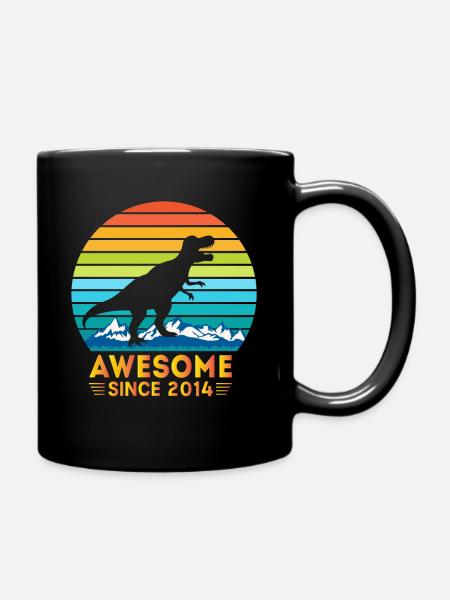 Awesome Since 2014 - Tasse einfarbig - Schwarz