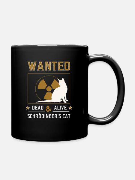 Schrödingers Cat - Mug uni - noir