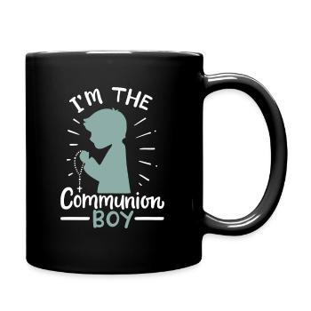 Communion de communion I'111 - Mug uni - noir - Droite