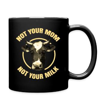 Végétal tshirt Droits des animaux Veggie Proverbes Bio Animal - Mug uni - noir - Droite