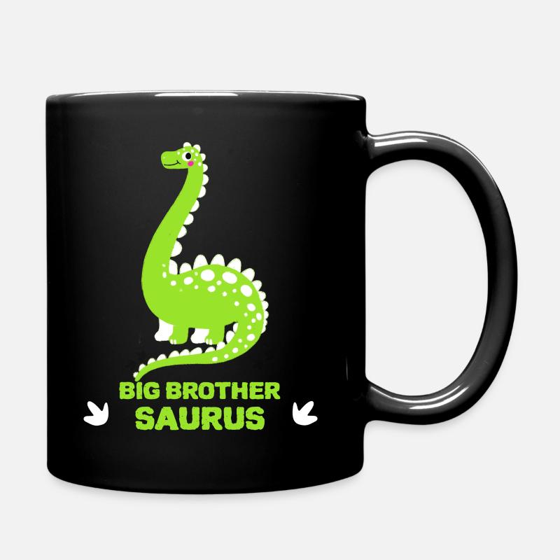 Big Brother Saurus - Tasse einfarbig - Schwarz