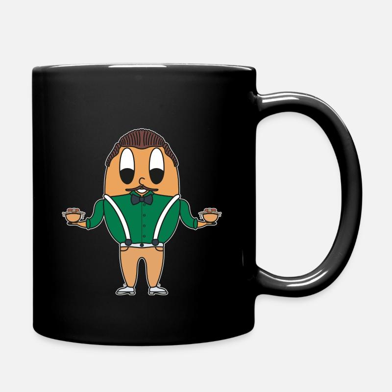 Italian egg - Full Colour Mug - black
