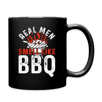 Grillen BBQ Grillmeister Barbecue Geschenk - Mug uni - noir - Droite