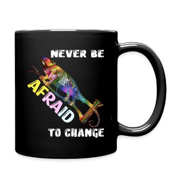 Chameleon Chameleon's Owner Reptile - Full Colour Mug - black - Right