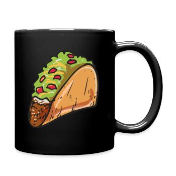 Taco - Tasse einfarbig - Schwarz - Rechts