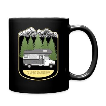 Camping Aventure Camping Camping - Mug uni - noir - Droite