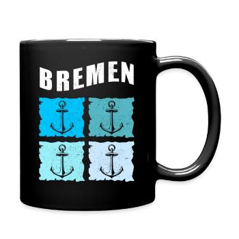 Brême ville nord de l’Allemagne du Nord Cadeau Moin - Mug uni - noir - Droite