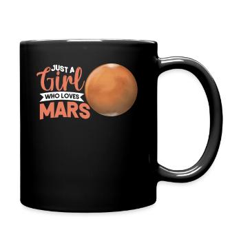 Mars - Mug uni - noir - Droite