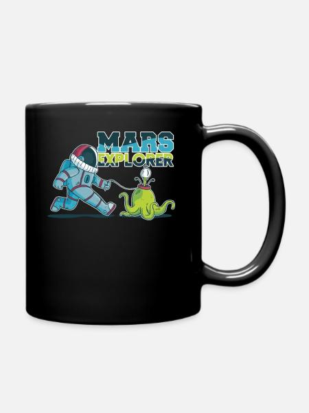 Mars - Tasse einfarbig - Schwarz