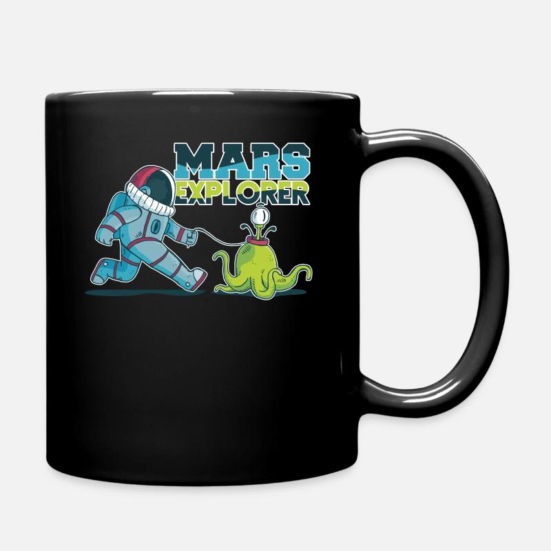 Mars - Tasse einfarbig - Schwarz