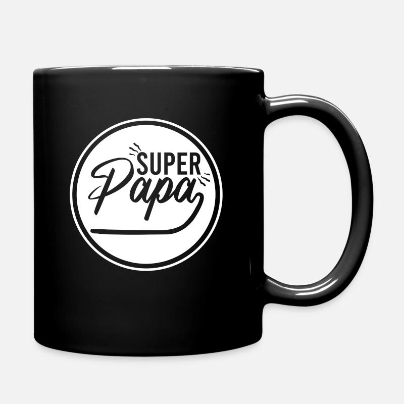 superpapa - Mug uni - noir