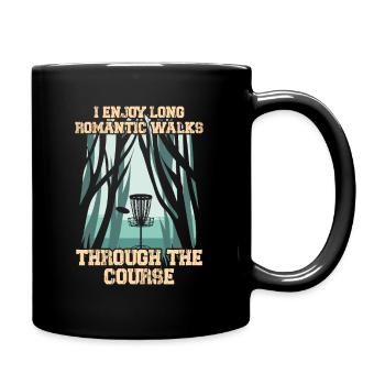 Disc Golf Design for a Discgolf Professional - Full Colour Mug - black - Right