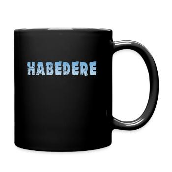 Habedere - Tasse einfarbig - Schwarz - Rechts