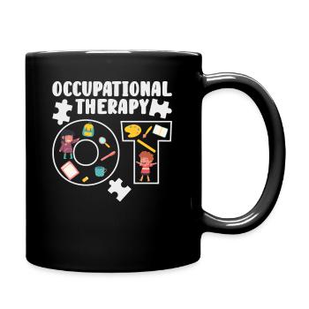 Ergothérapeute Ergothérapeute - Mug uni - noir - Droite
