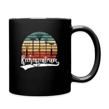 Data center garden garden gardening gardeners - Full Colour Mug - black - Right