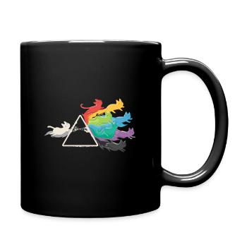 PRISMA RAINBOW CATS - Tasse einfarbig - Schwarz - Rechts