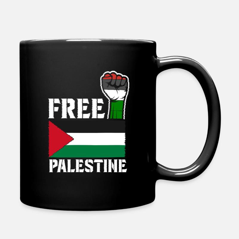 Palestine libre - Liberté pour la Palestine - Mug uni - noir