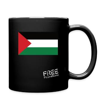 Drapeau de la Palestine - Free Palestine - Mug uni - noir - Droite