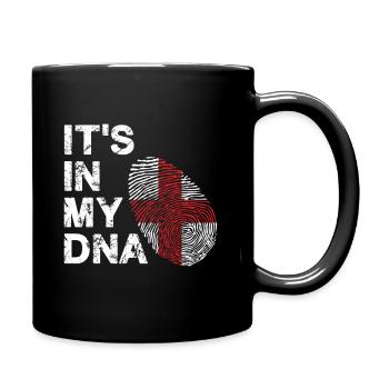 Londres Anglais DNA Angleterre - Mug uni - noir - Droite