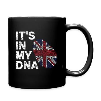 Londres Britannique DNA Royaume-Uni - Mug uni - noir - Droite