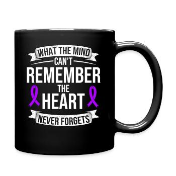 Sensibilisation à la démence Dement Loop Alzheimers - Mug uni - noir - Droite
