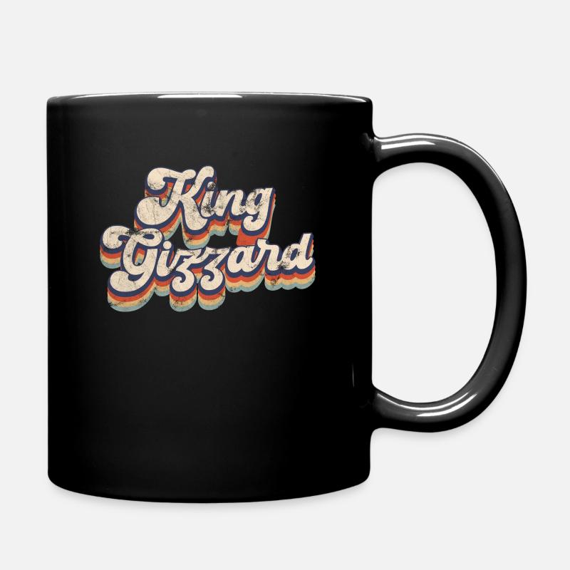 KING GIZZARD RÉTRO VINTAGE - Mug uni - noir
