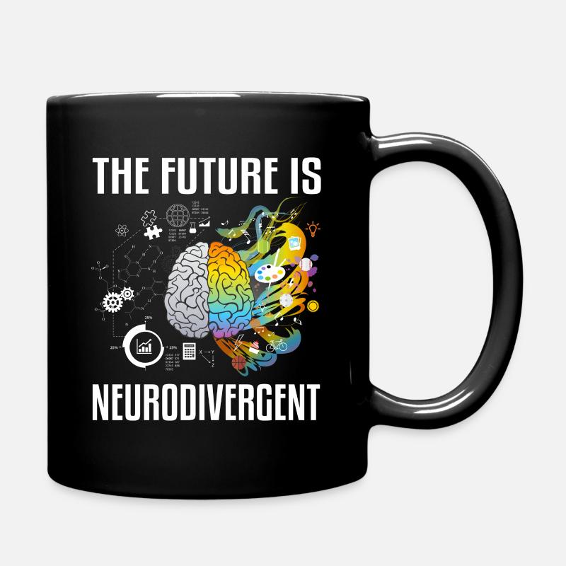 Neurodiversity Neurodiversité Autiste Autisme - Mug uni - noir