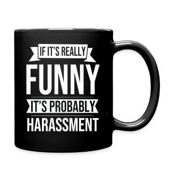 Human Resources Personalabteilung HR Manager - Tasse einfarbig - Schwarz - Rechts