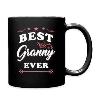 Granny - Full Colour Mug - black - Right