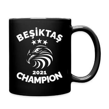 Besiktas sampiyon w - Full Colour Mug - black - Right