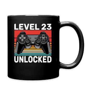 Level 23 Unlocked - 23e anniversaire cadeau de gamer - Mug uni - noir - Droite