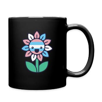 Transgenre Genderqueer Trans - Mug uni - noir - Droite