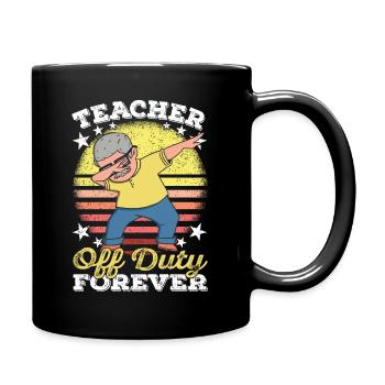 Professeur d’anglais Pension Pension professeur Pension - Mug uni - noir - Droite