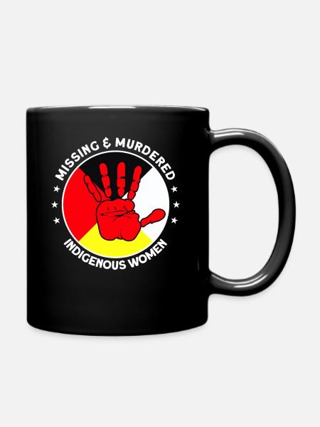 Disparues Femmes indigènes assassinées Native America - Mug uni - noir