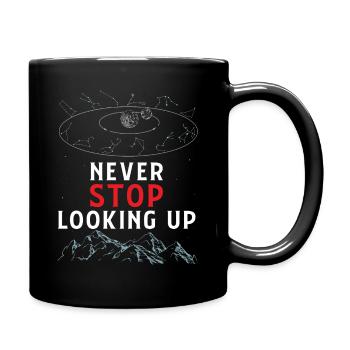 Astronaut astrophysics astrophysicist gift - Full Colour Mug - black - Right