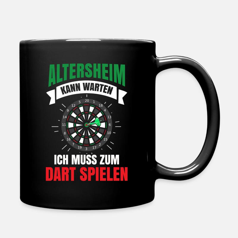 Dart - Tasse einfarbig - Schwarz