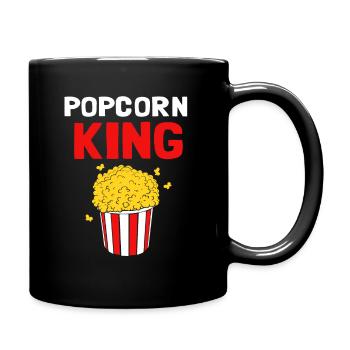 Popcorn King - Full Colour Mug - black - Right