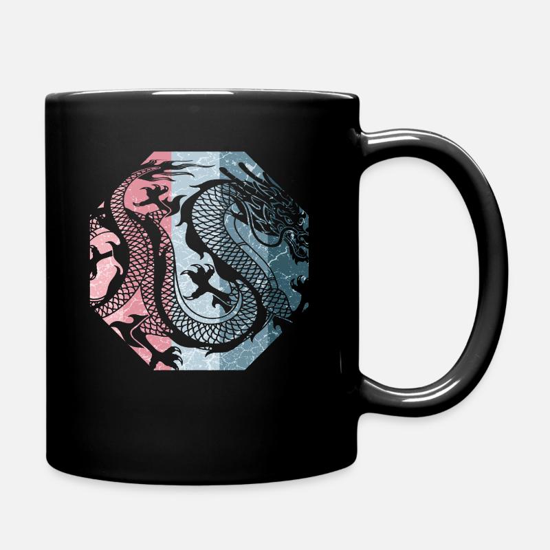 Dragon chinois - Mug uni - noir