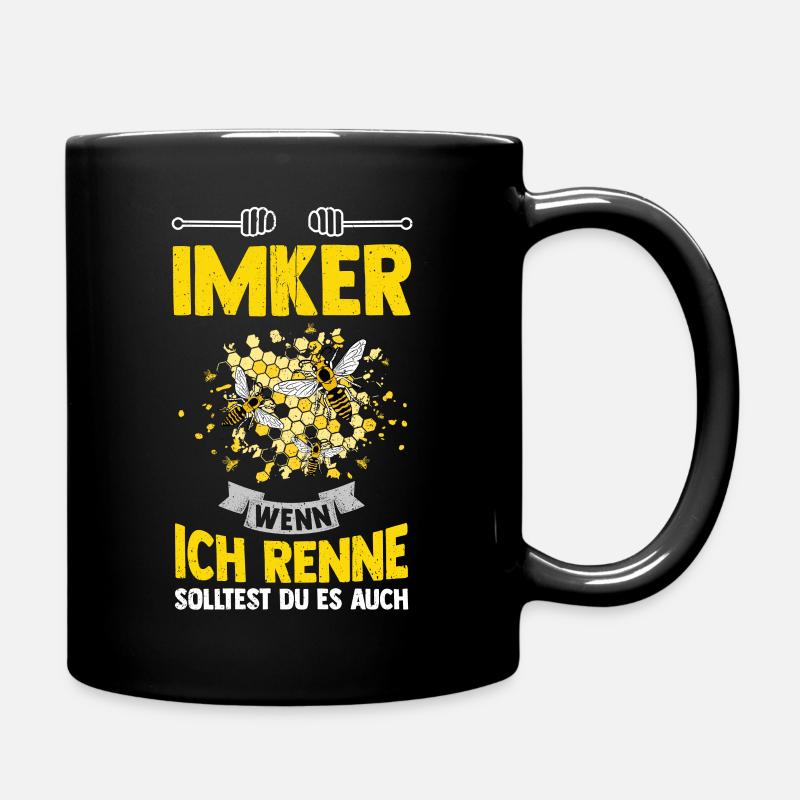 Imker - Tasse einfarbig - Schwarz