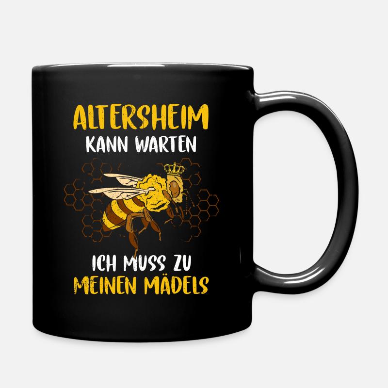 Imker - Tasse einfarbig - Schwarz