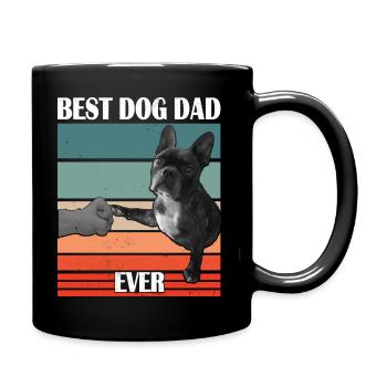 Best DOG DAD - Full Colour Mug - black - Right