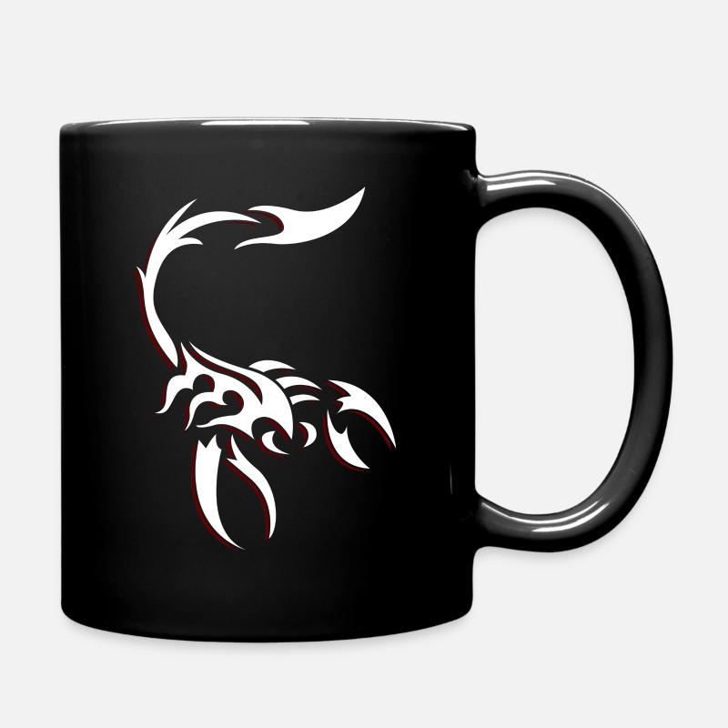 Tribal Skorpion - Tasse einfarbig - Schwarz