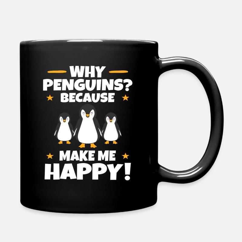 Pingouin - Mug uni - noir