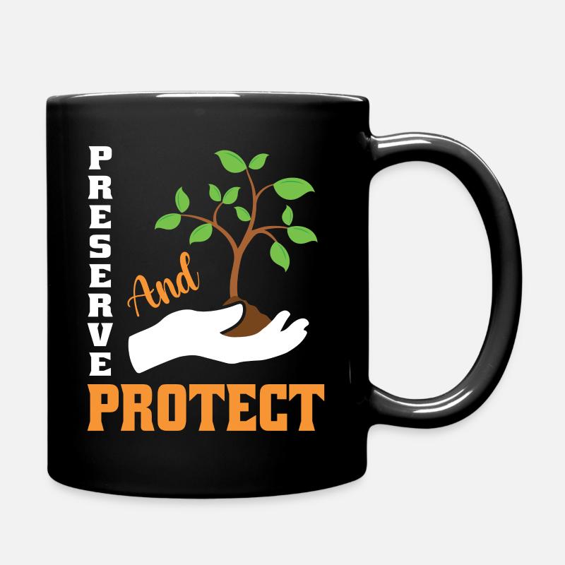 Réserve et protection de la nature - Mug uni - noir
