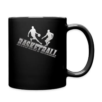 Basketball Gift for Basketball Players - Full Colour Mug - black - Right