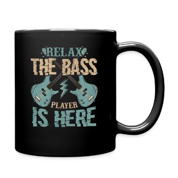 Basse guitare basse basse guitare - Mug uni - noir - Droite