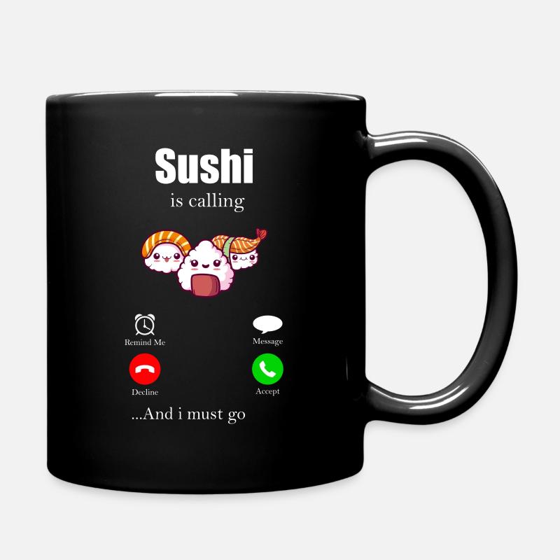 Sushi - Mug uni - noir