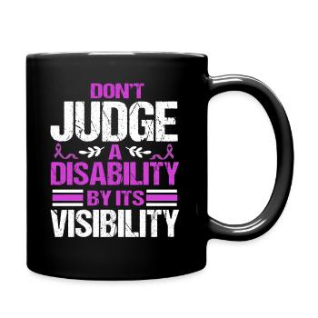 epilepsy - Full Colour Mug - black - Right