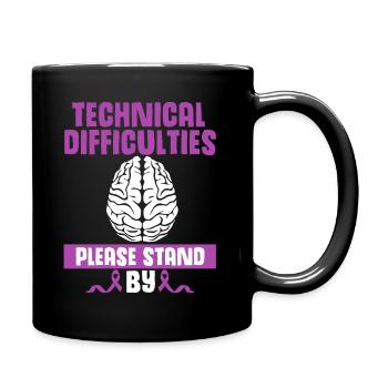 epilepsy - Full Colour Mug - black - Right