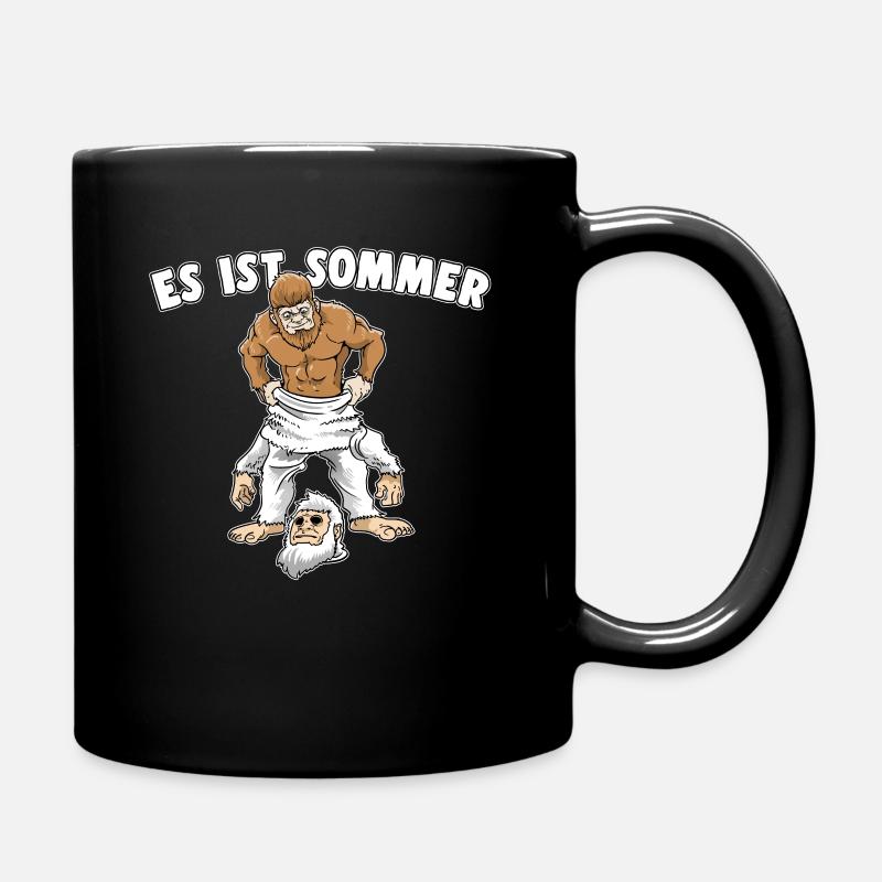 Es Ist Sommer Bigfoot Yeti Party Sasquatch - Tasse einfarbig - Schwarz